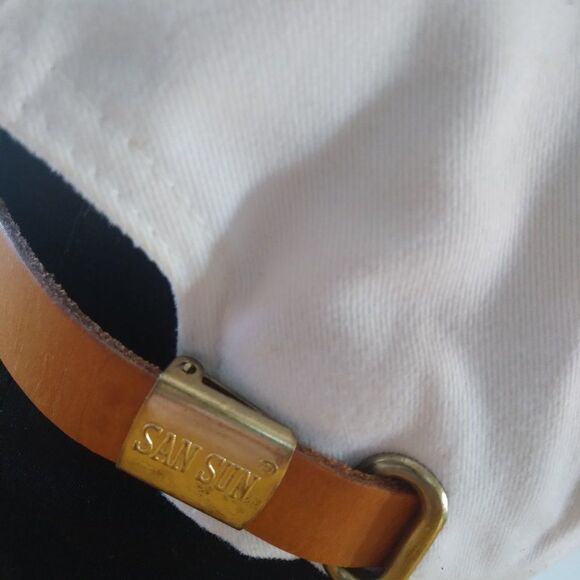 Deadstock Vintage T.Q. Hot Tequila Rope Strap Back Trucker Hat - Picture 5 of 8